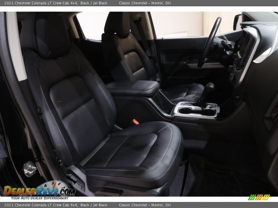 2021 Chevrolet Colorado LT Crew Cab 4x4 Black / Jet Black Photo #15