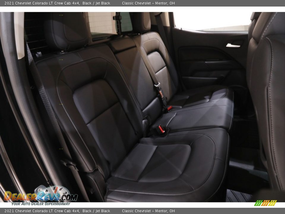 2021 Chevrolet Colorado LT Crew Cab 4x4 Black / Jet Black Photo #16