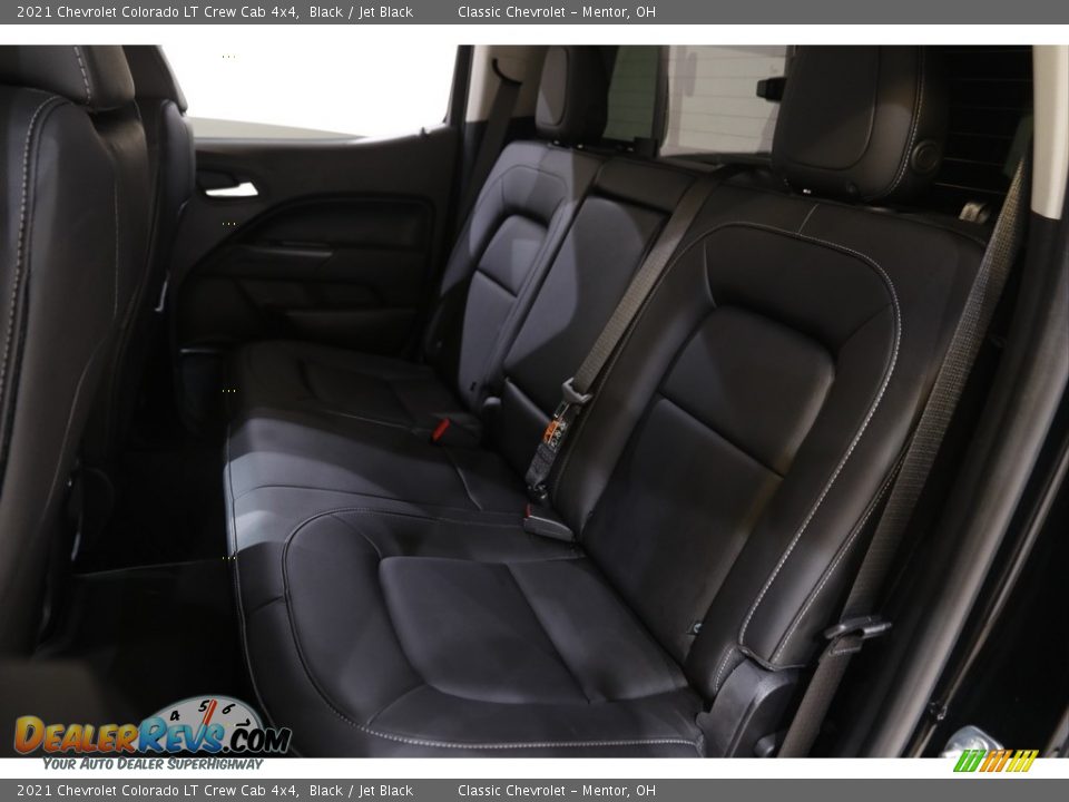 2021 Chevrolet Colorado LT Crew Cab 4x4 Black / Jet Black Photo #17