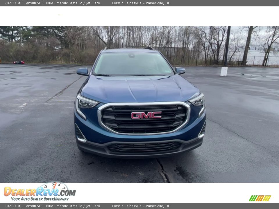 2020 GMC Terrain SLE Blue Emerald Metallic / Jet Black Photo #3