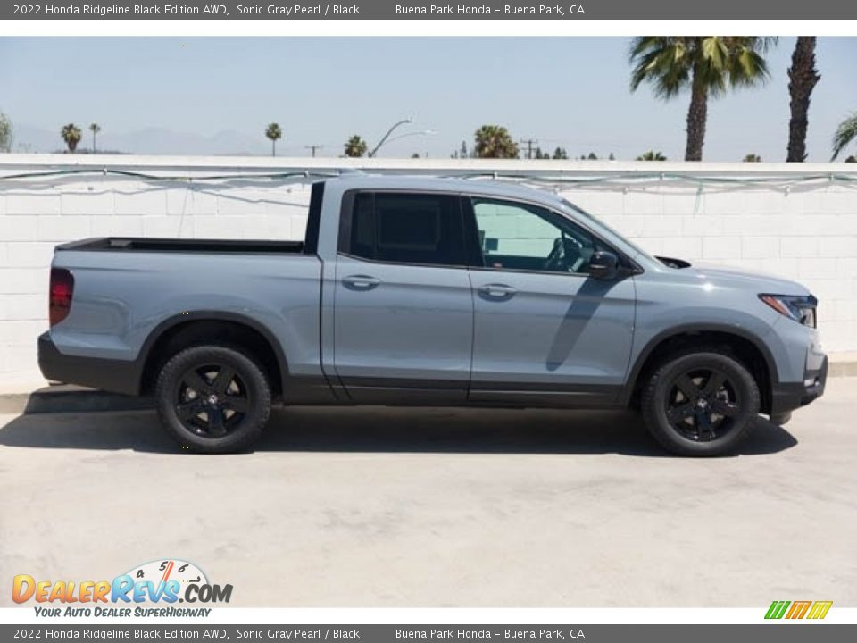 Sonic Gray Pearl 2022 Honda Ridgeline Black Edition AWD Photo #10