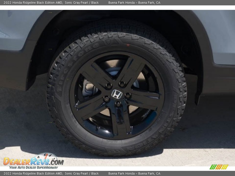 2022 Honda Ridgeline Black Edition AWD Wheel Photo #12