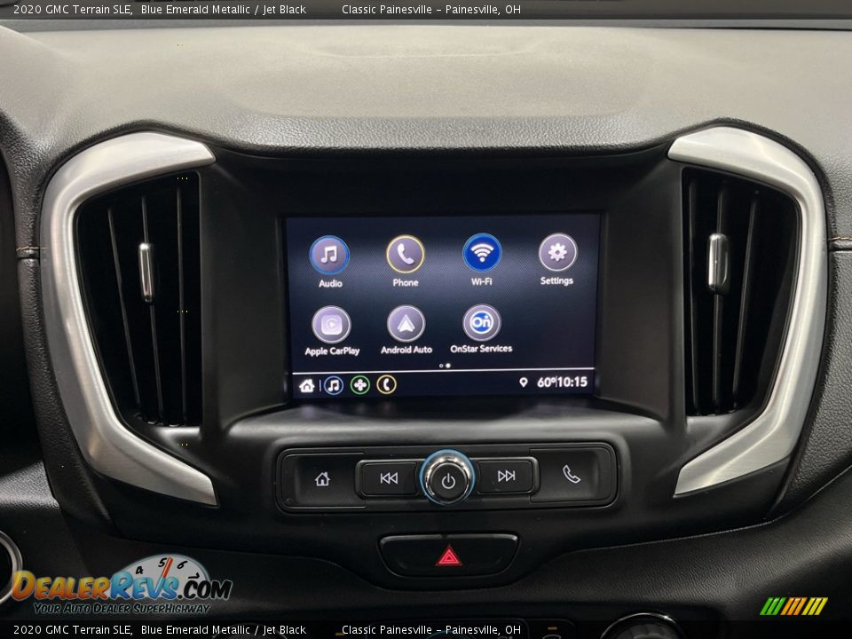 2020 GMC Terrain SLE Blue Emerald Metallic / Jet Black Photo #13