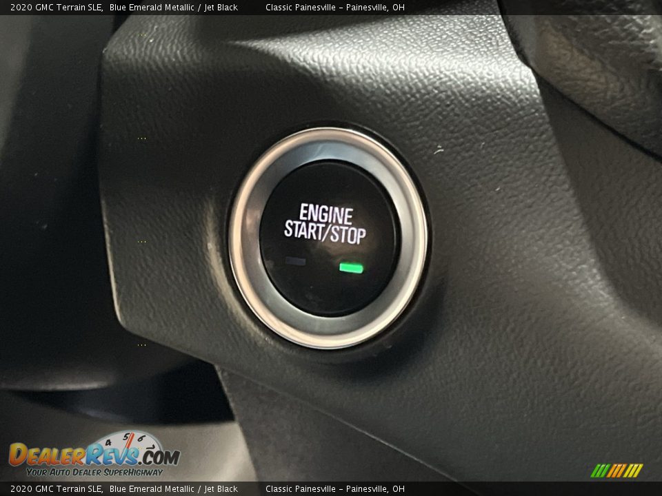 2020 GMC Terrain SLE Blue Emerald Metallic / Jet Black Photo #16