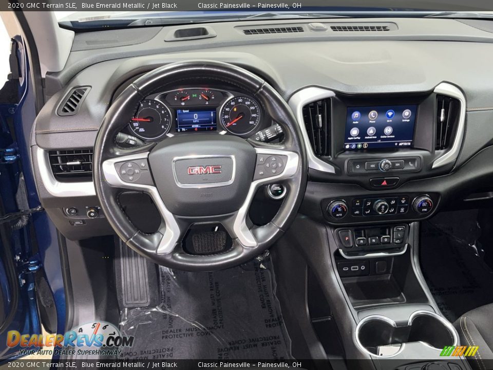 2020 GMC Terrain SLE Blue Emerald Metallic / Jet Black Photo #19