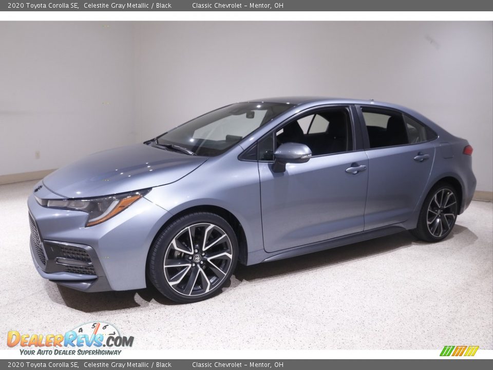 2020 Toyota Corolla SE Celestite Gray Metallic / Black Photo #3