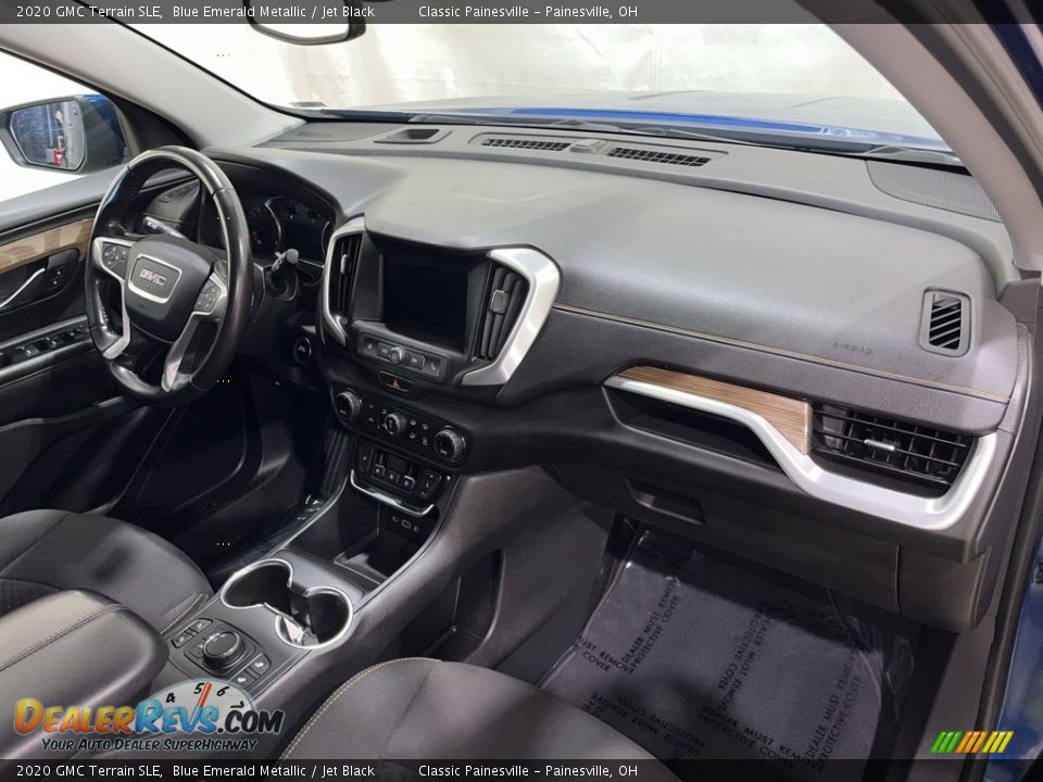 2020 GMC Terrain SLE Blue Emerald Metallic / Jet Black Photo #27