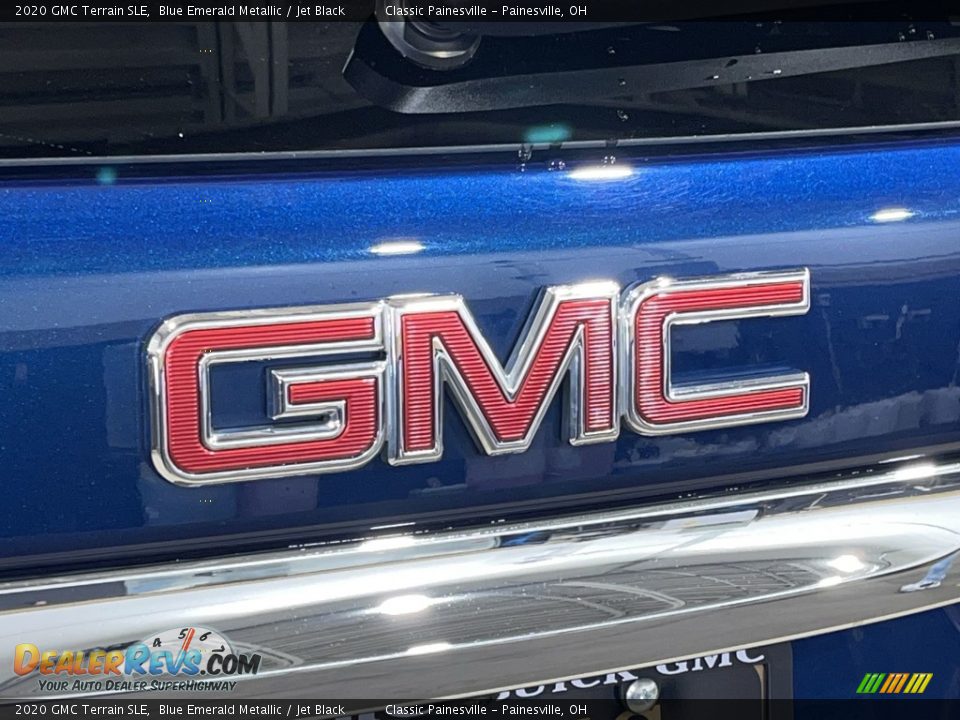 2020 GMC Terrain SLE Blue Emerald Metallic / Jet Black Photo #29