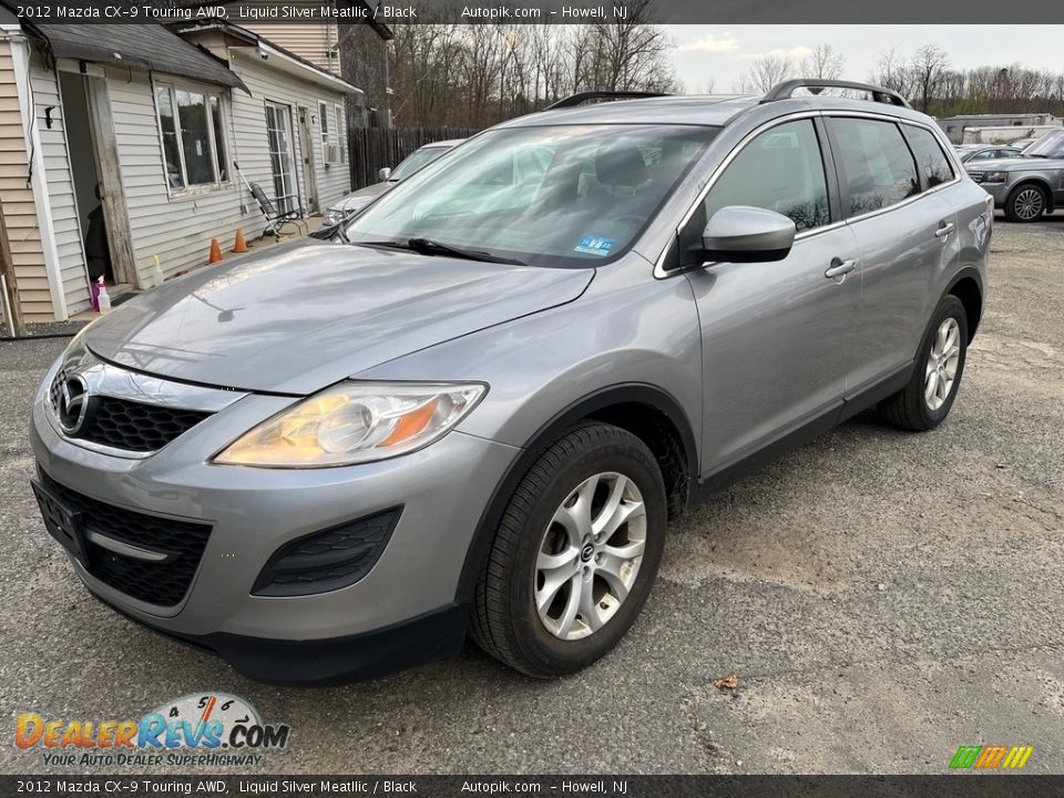 2012 Mazda CX-9 Touring AWD Liquid Silver Meatllic / Black Photo #2