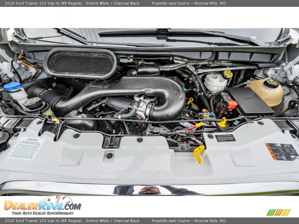2016 Ford Transit 150 Van XL MR Regular 3.7 Liter DOHC 24-Valve Ti-VCT V6 Engine Photo #16