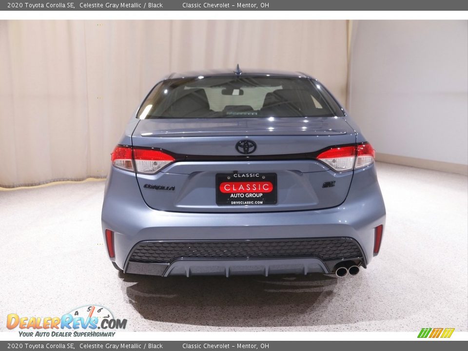 2020 Toyota Corolla SE Celestite Gray Metallic / Black Photo #16