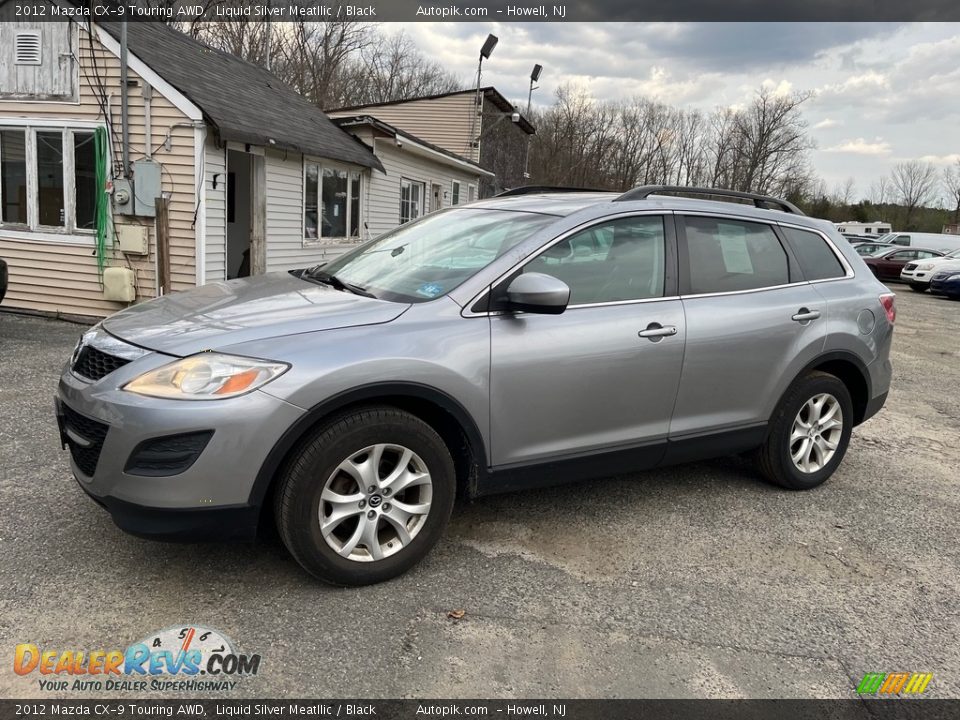 2012 Mazda CX-9 Touring AWD Liquid Silver Meatllic / Black Photo #3