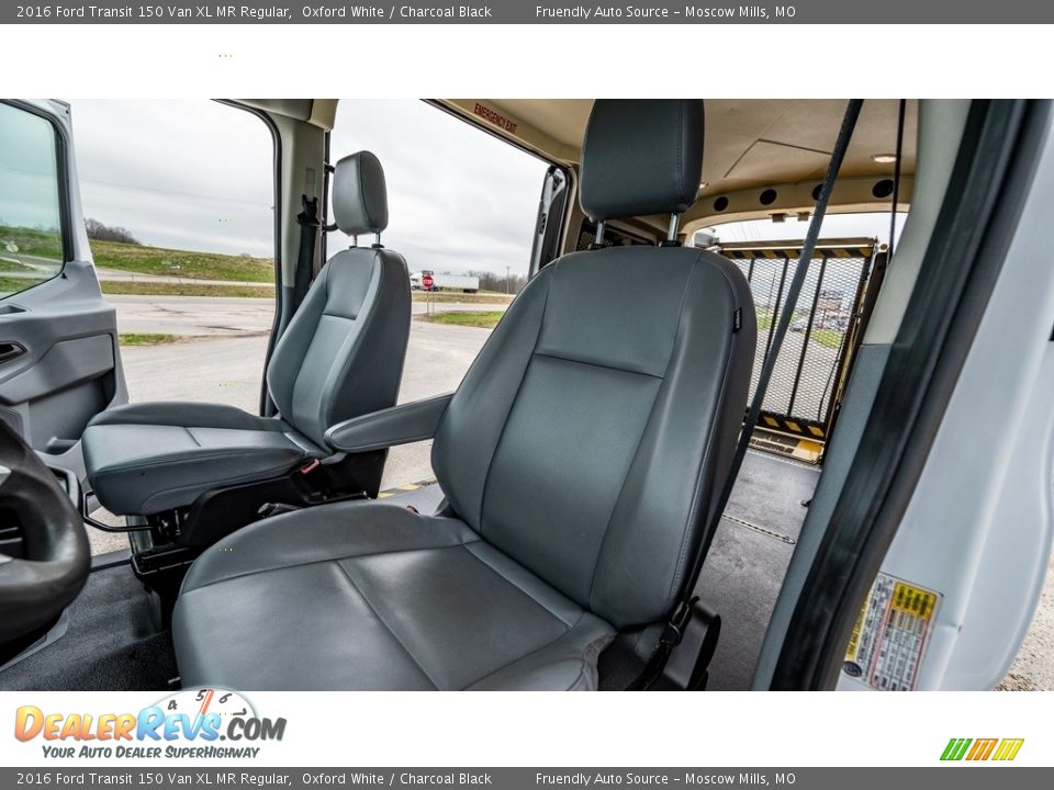 Front Seat of 2016 Ford Transit 150 Van XL MR Regular Photo #17