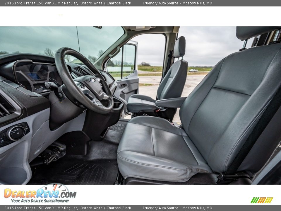 Front Seat of 2016 Ford Transit 150 Van XL MR Regular Photo #18