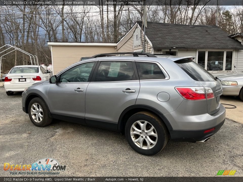 2012 Mazda CX-9 Touring AWD Liquid Silver Meatllic / Black Photo #5