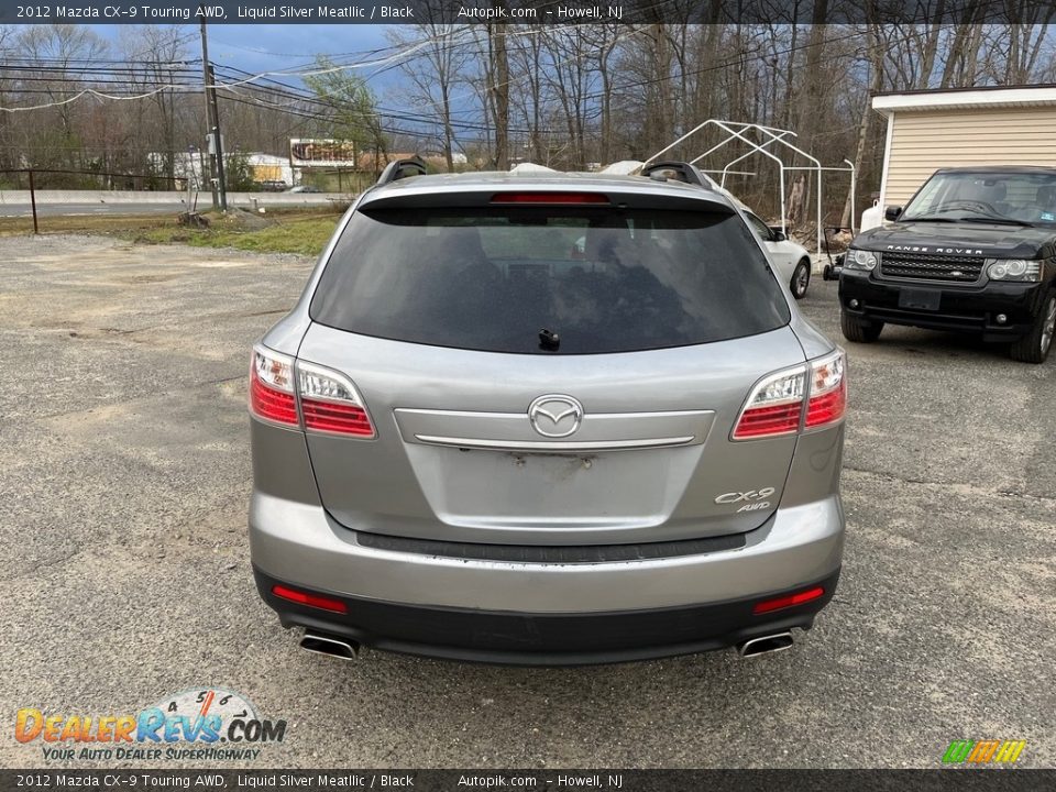 2012 Mazda CX-9 Touring AWD Liquid Silver Meatllic / Black Photo #7