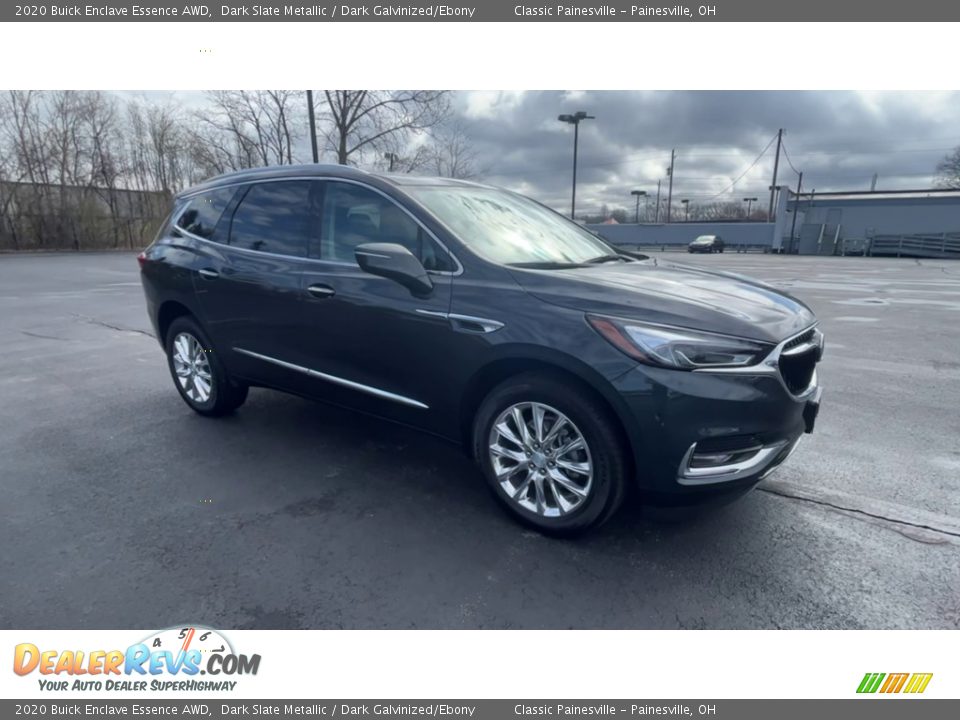 2020 Buick Enclave Essence AWD Dark Slate Metallic / Dark Galvinized/Ebony Photo #2