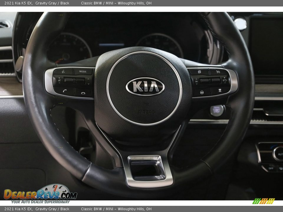 2021 Kia K5 EX Gravity Gray / Black Photo #7