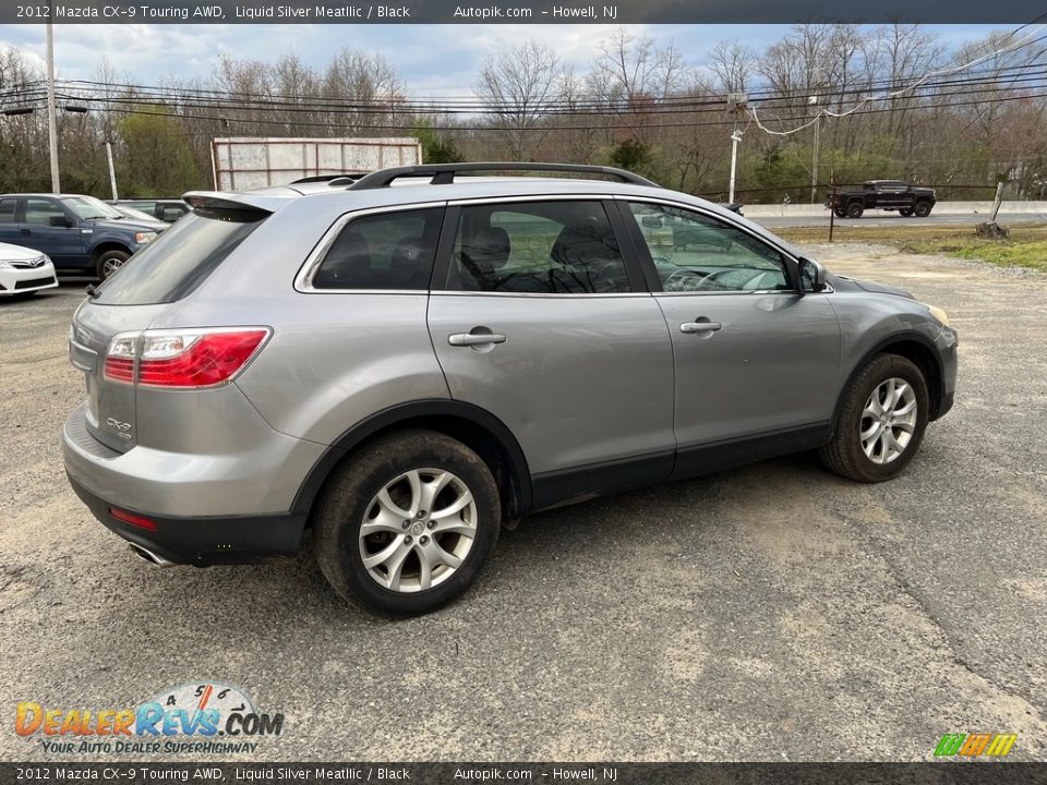 2012 Mazda CX-9 Touring AWD Liquid Silver Meatllic / Black Photo #9