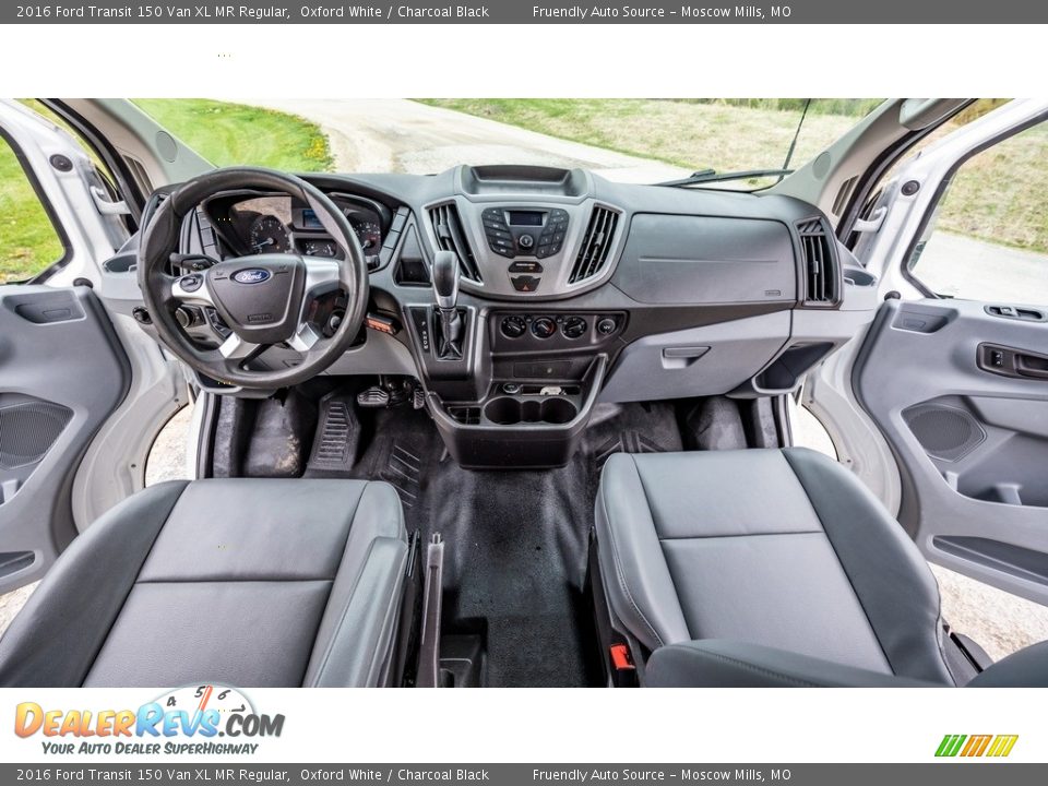 Charcoal Black Interior - 2016 Ford Transit 150 Van XL MR Regular Photo #27