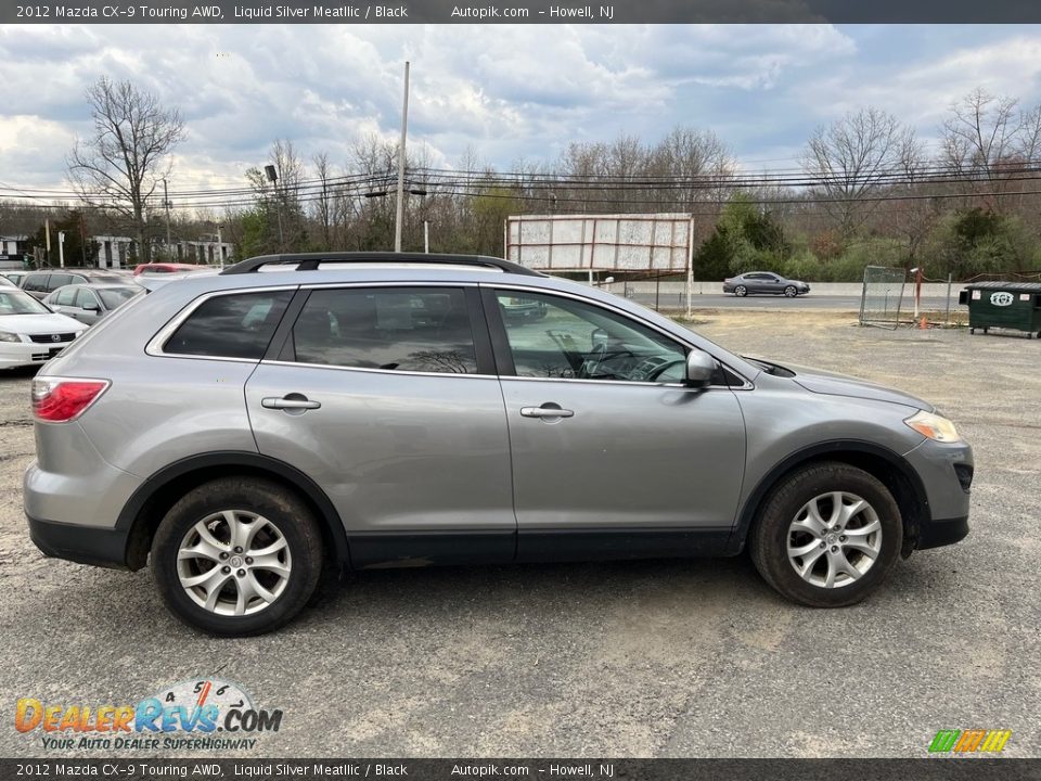 2012 Mazda CX-9 Touring AWD Liquid Silver Meatllic / Black Photo #10