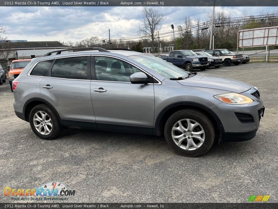 2012 Mazda CX-9 Touring AWD Liquid Silver Meatllic / Black Photo #11