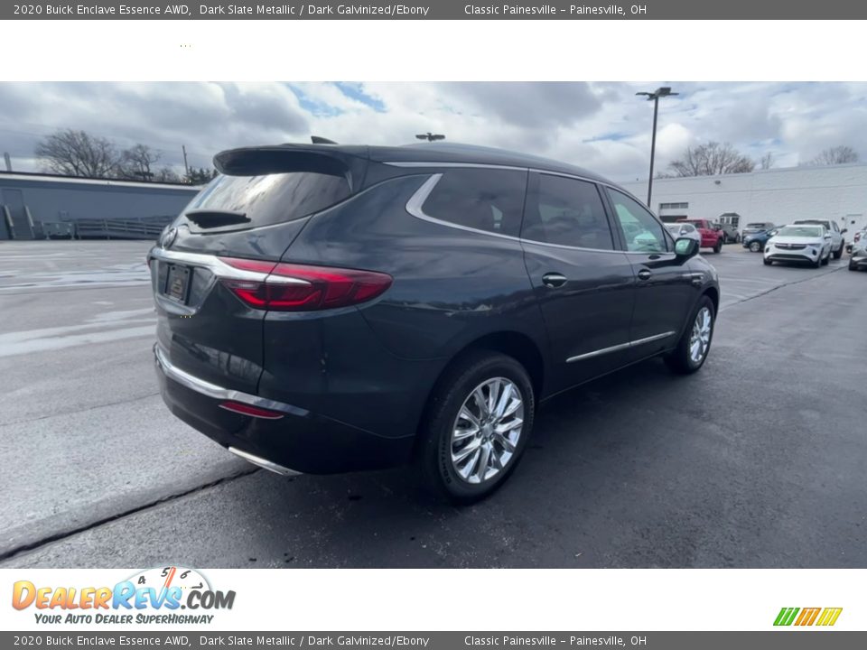 2020 Buick Enclave Essence AWD Dark Slate Metallic / Dark Galvinized/Ebony Photo #8