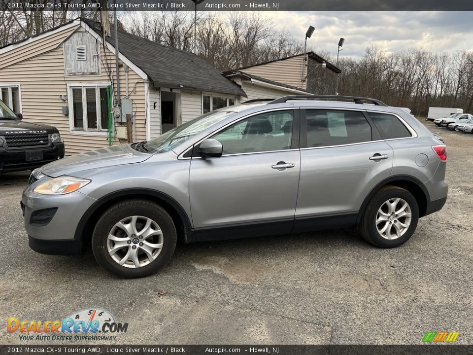 2012 Mazda CX-9 Touring AWD Liquid Silver Meatllic / Black Photo #13