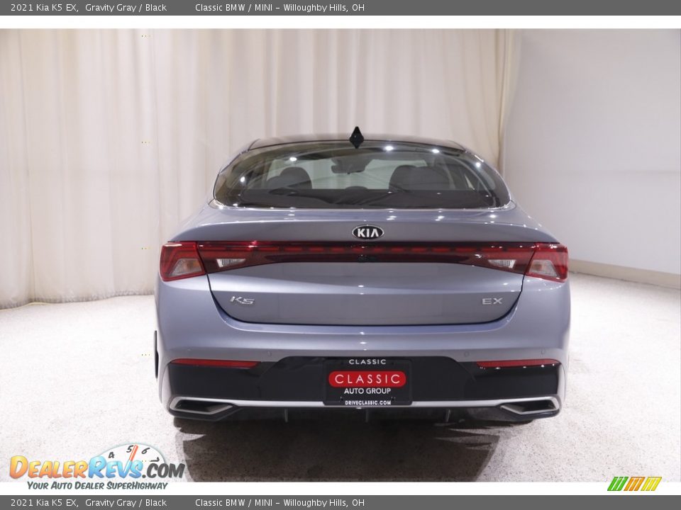 2021 Kia K5 EX Gravity Gray / Black Photo #21