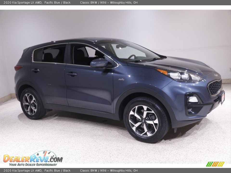 2020 Kia Sportage LX AWD Pacific Blue / Black Photo #1