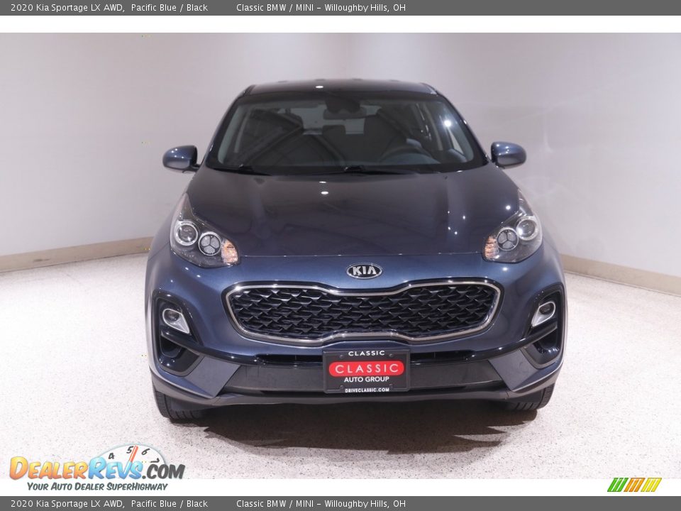 2020 Kia Sportage LX AWD Pacific Blue / Black Photo #2