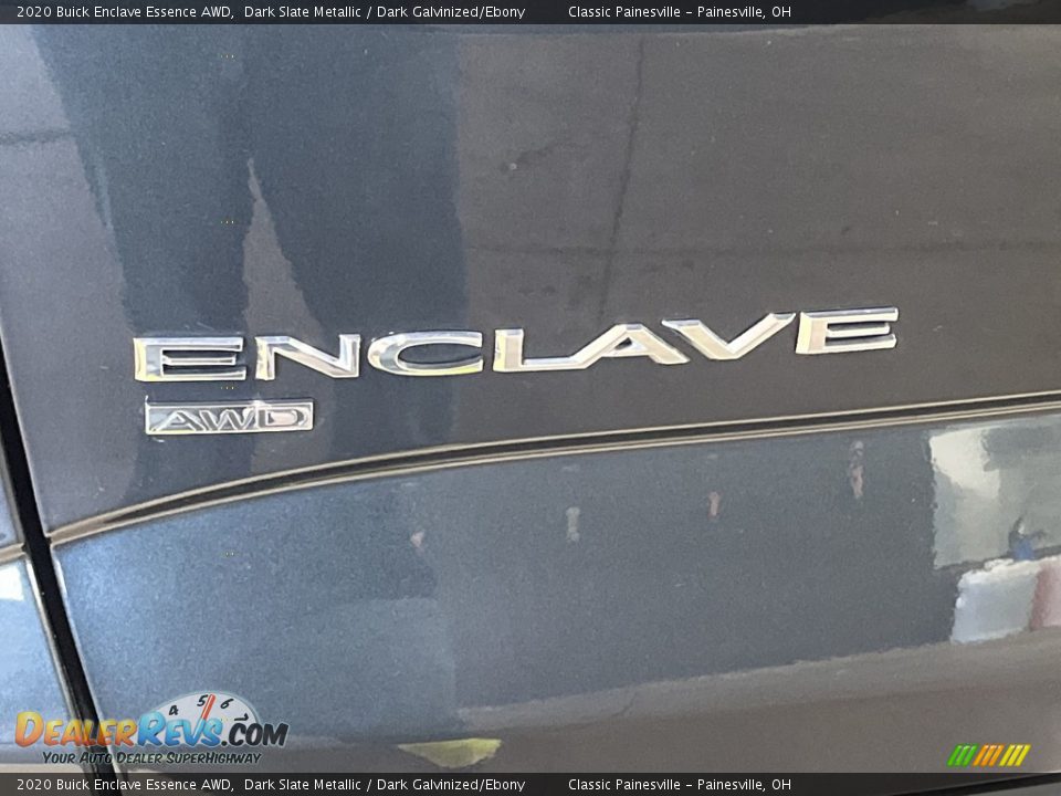 2020 Buick Enclave Essence AWD Dark Slate Metallic / Dark Galvinized/Ebony Photo #33