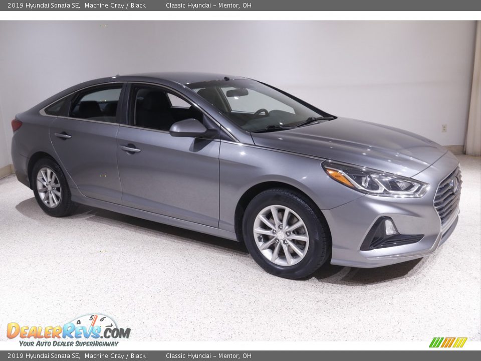 2019 Hyundai Sonata SE Machine Gray / Black Photo #1