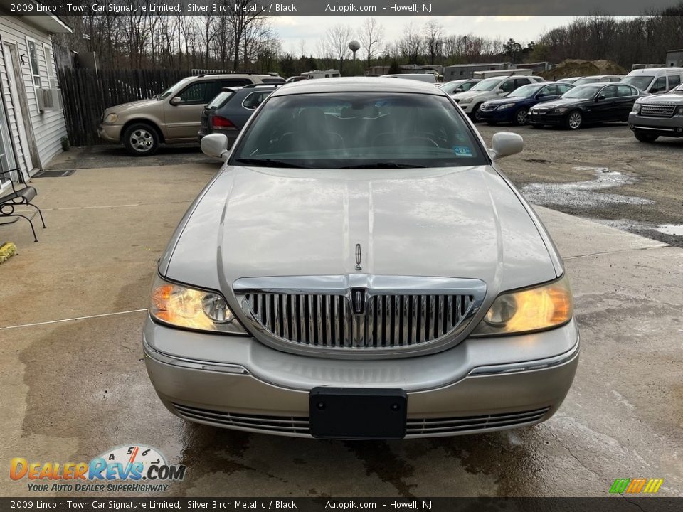 2009 Lincoln Town Car Signature Limited Silver Birch Metallic / Black Photo #14