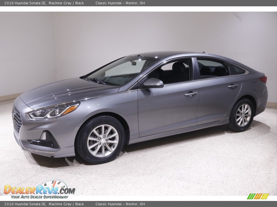 2019 Hyundai Sonata SE Machine Gray / Black Photo #3