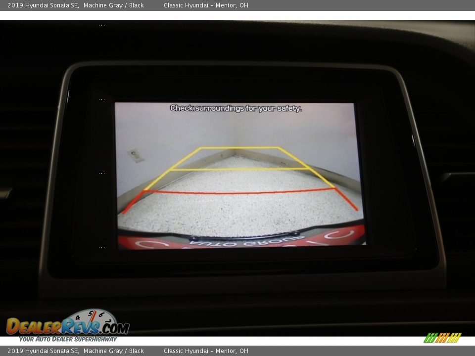 2019 Hyundai Sonata SE Machine Gray / Black Photo #11