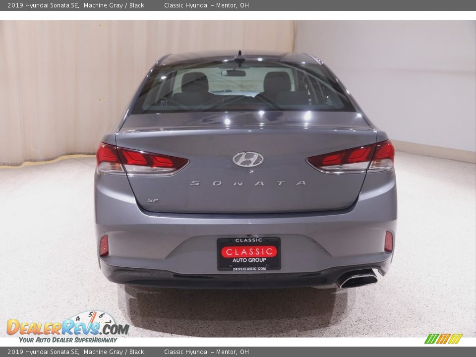 2019 Hyundai Sonata SE Machine Gray / Black Photo #17