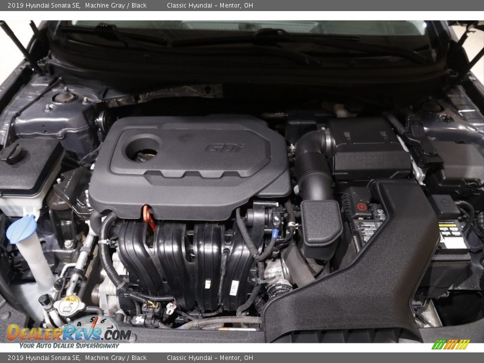 2019 Hyundai Sonata SE Machine Gray / Black Photo #18