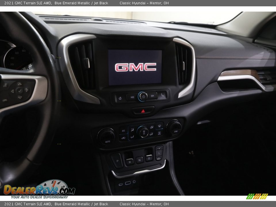 2021 GMC Terrain SLE AWD Blue Emerald Metallic / Jet Black Photo #9