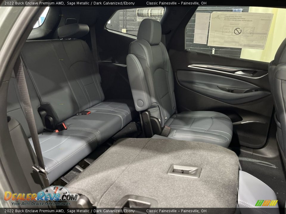 Rear Seat of 2022 Buick Enclave Premium AWD Photo #28