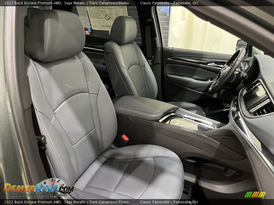 Front Seat of 2022 Buick Enclave Premium AWD Photo #29
