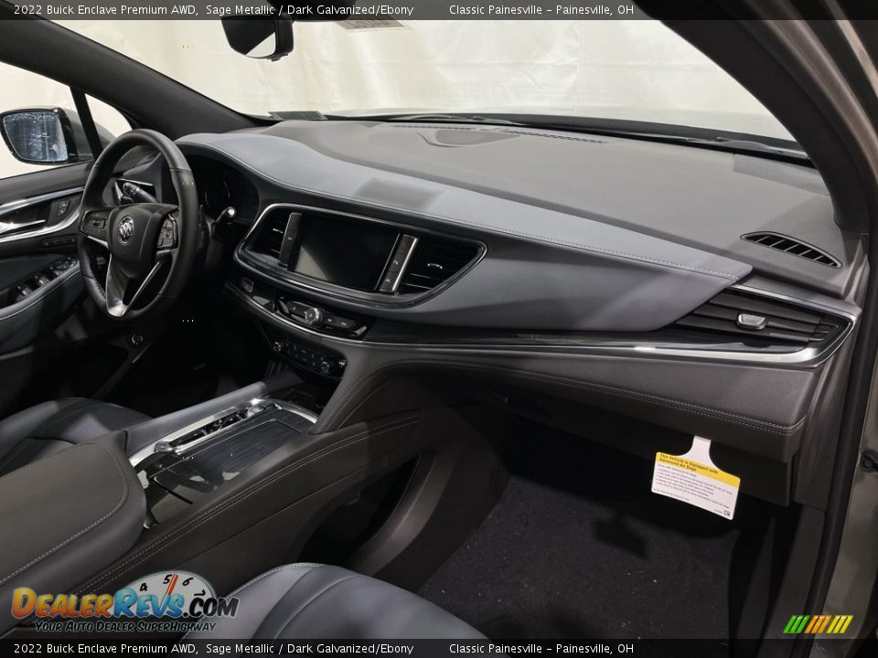2022 Buick Enclave Premium AWD Sage Metallic / Dark Galvanized/Ebony Photo #30