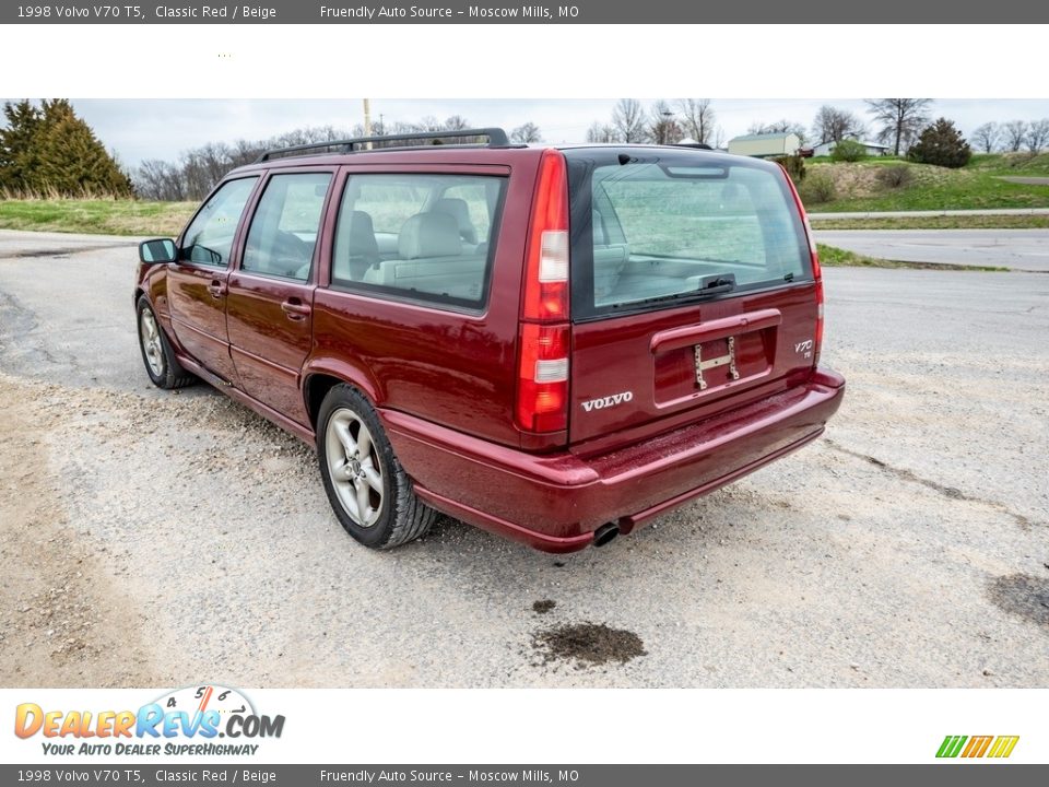 Classic Red 1998 Volvo V70 T5 Photo #6