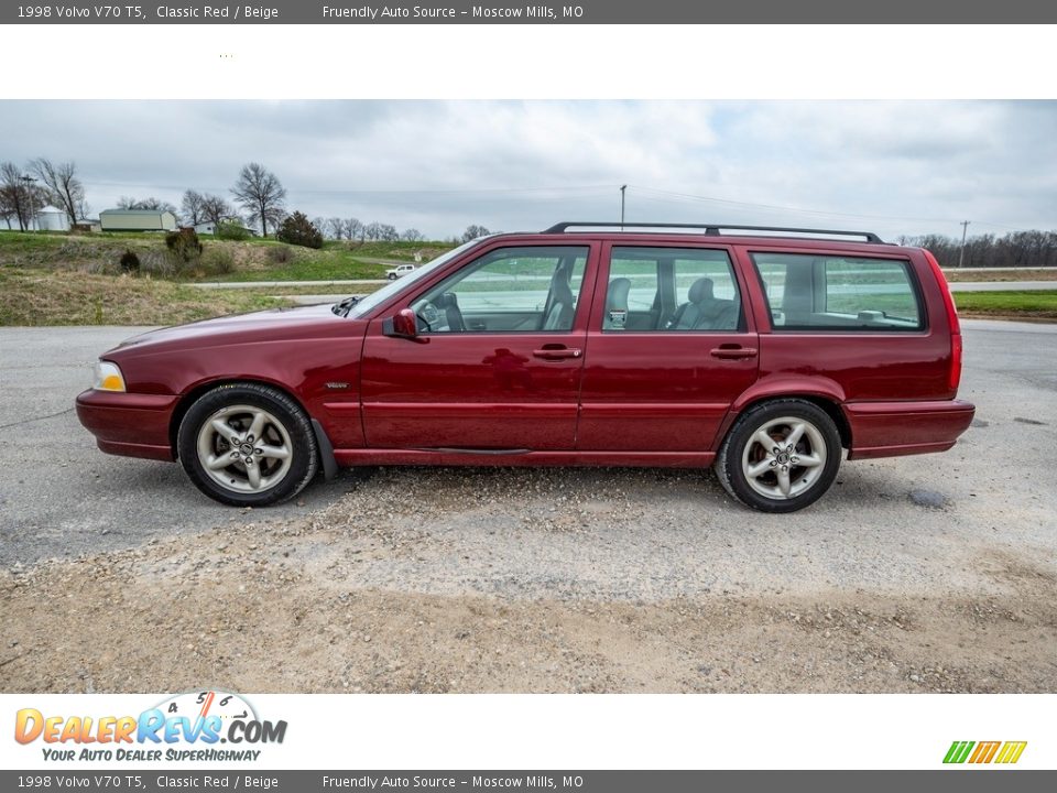 Classic Red 1998 Volvo V70 T5 Photo #7