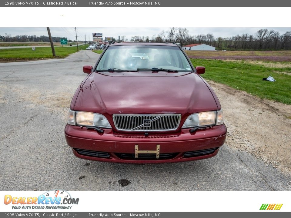 Classic Red 1998 Volvo V70 T5 Photo #9