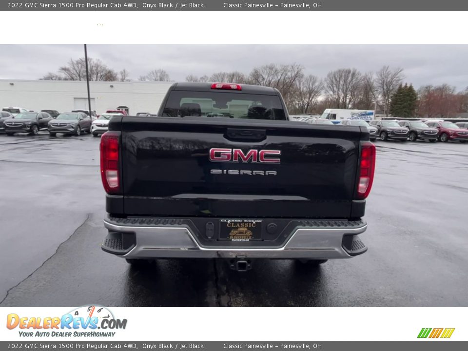 2022 GMC Sierra 1500 Pro Regular Cab 4WD Onyx Black / Jet Black Photo #7