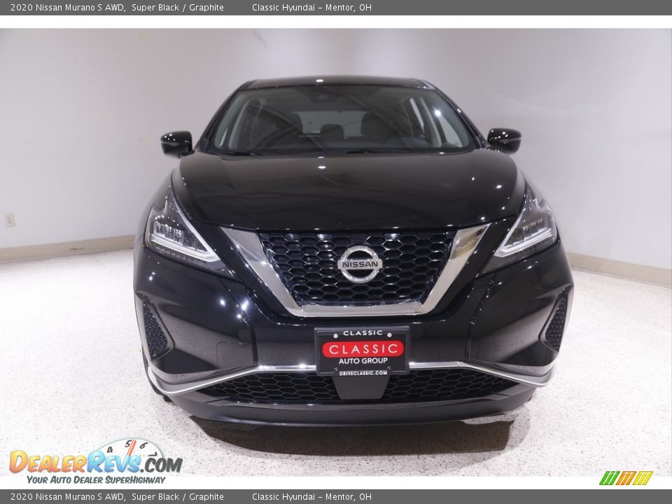 2020 Nissan Murano S AWD Super Black / Graphite Photo #2