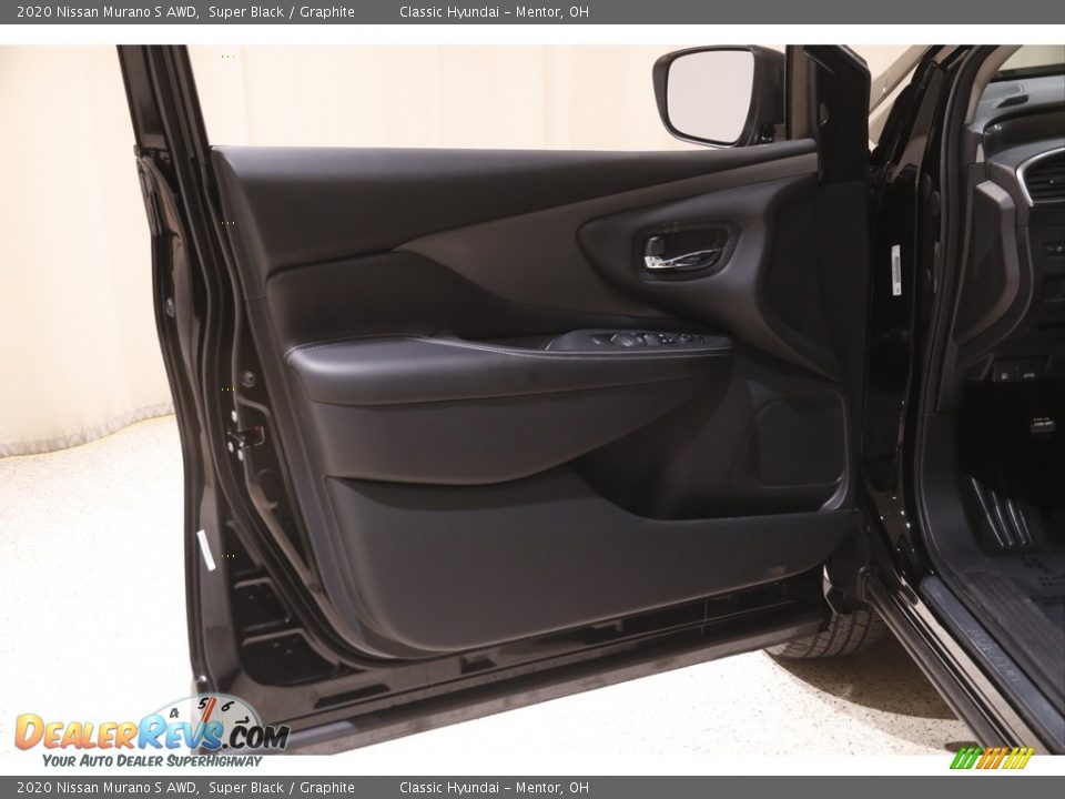 2020 Nissan Murano S AWD Super Black / Graphite Photo #4