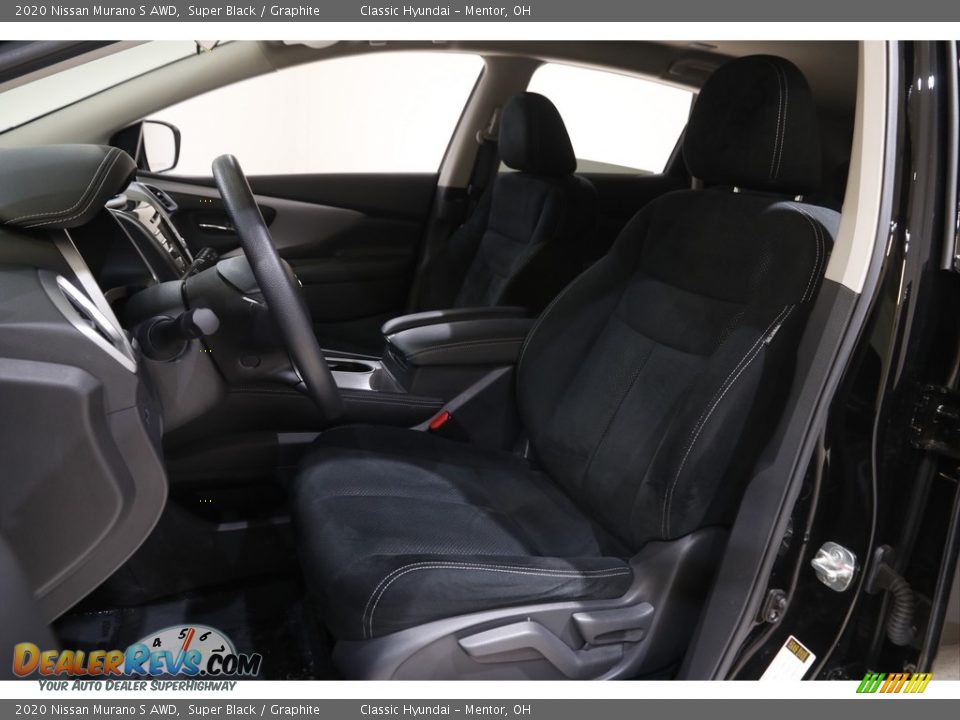 2020 Nissan Murano S AWD Super Black / Graphite Photo #5
