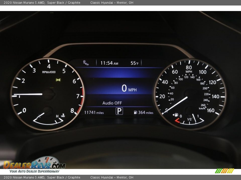2020 Nissan Murano S AWD Gauges Photo #8